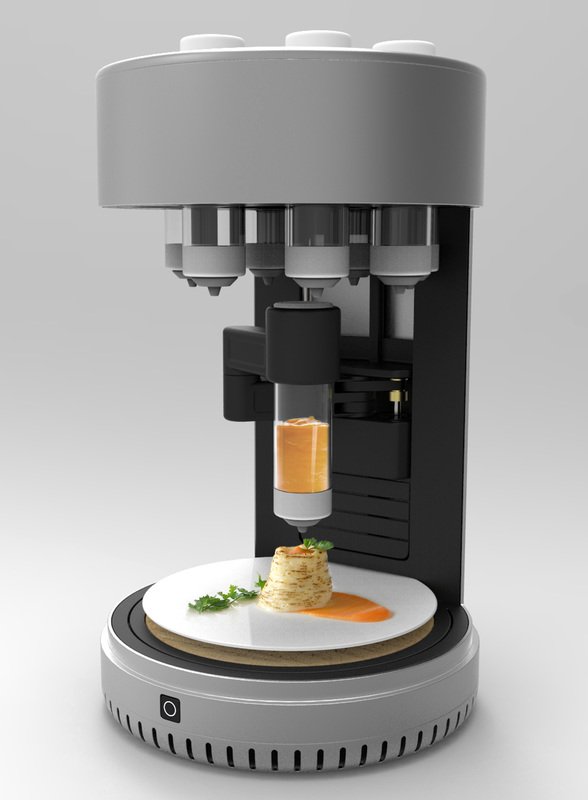 Print Your Food Instead of Cooking: 3D Printing and Personalized Nutrition 1 3d food printer 1