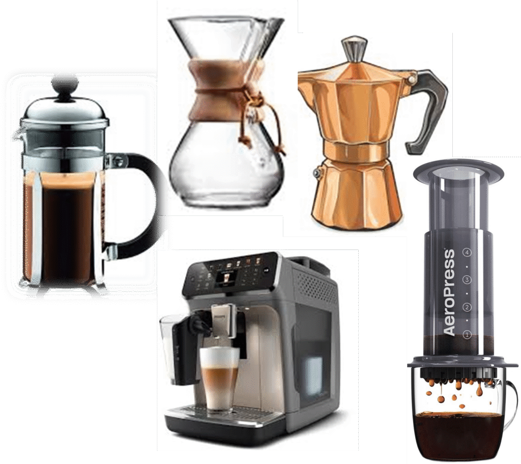 Coffee, Cafestol and Cholesterol 1 coffee-brewing